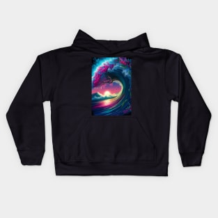 wave of life Kids Hoodie